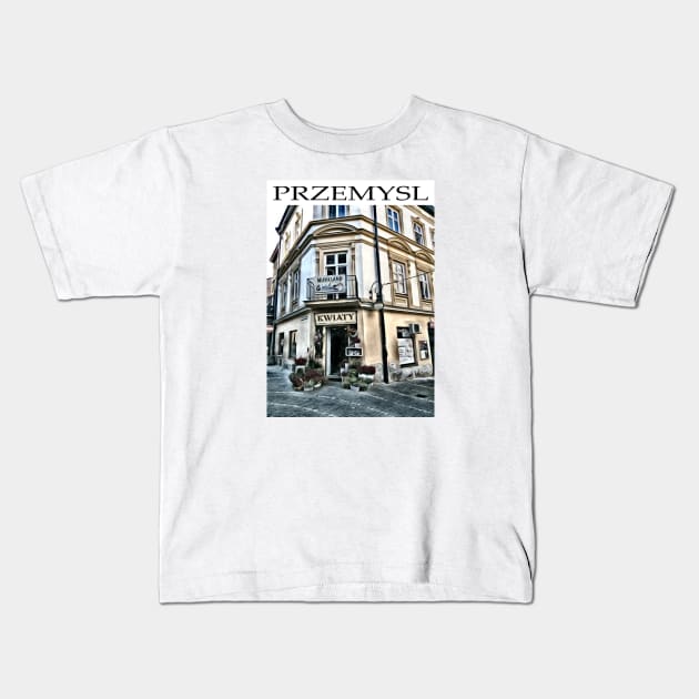 PRZEMYSL POLAND STREET ART Kids T-Shirt by M&N Imagerie